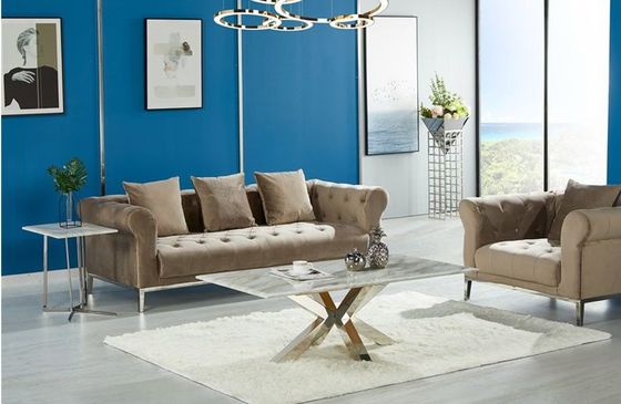 お買い得 居間のための贅沢な流行の茶テーブルの特別な基礎中心のコーヒー テーブル オンライン