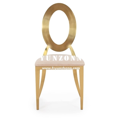 ダイニング 家具 金 ステンレス スチール バンケット チェア スタッキング デザイン ホテル 結婚式 パーティー ステンレス チェア