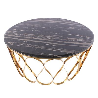 良い値段 大理石の表面の物質的な普通サイズのステンレス鋼の中心表40-50cm オンライン