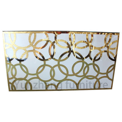 良い値段 ホテルおよび宴会OEMのための注文の贅沢な棒高さのコンソール テーブル オンライン