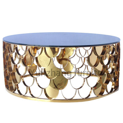 良い値段 高度のスケールのコーヒー テーブル、緩和されたミラー ガラスが付いているコーヒー中心のテーブル オンライン