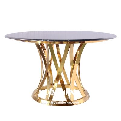 お買い得 クラシックモダンラウンドダイニングテーブル ヘビーベース 強化ガラス＆マーブル製 屋外使用可 キッチン リビング ファミリー ホテル オンライン