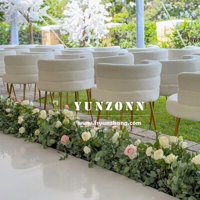 お買い得 モダン ホワイト ラムズウール セクショナルソファ 半円形 リビングルーム カウチ ラウンドソファ デザイン オンライン