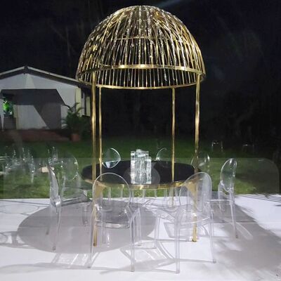 お買い得 エレガントな丸いゴーストケーキテーブル クリスタル 豪華な宴会 ホテルの家具 オンライン