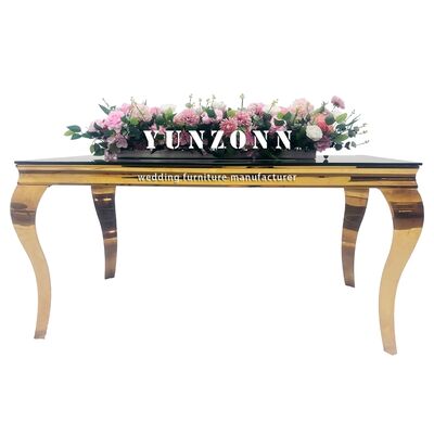 お買い得 宴会やホテルのためのステンレス鋼の現代的な黒色温かいガラス オンライン