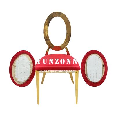 お買い得 アパートのリビングルーム、ホールの宴会、結婚式、ホテルのレンタル家具に最適な、取り外し可能なクッション付き高級耐久性ダイニングチェア オンライン