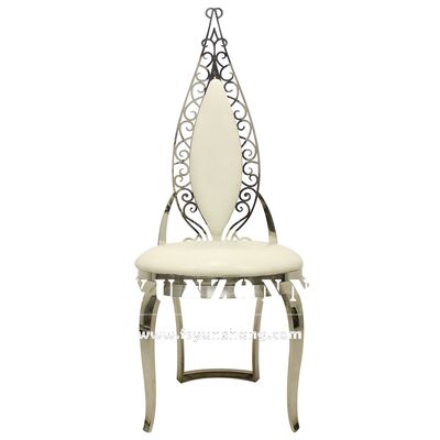 お買い得 新型彫刻デザインの現代的な食卓椅子の卸売 イベントのための高級鋼筋枠 結婚式 ホテル アパート レンタル オンライン