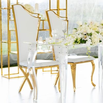 お買い得 ホテル宴会場・ダイニングルーム用モダンファームハウスデザインメタルダイニングチェア オンライン