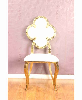 良い値段 普及した中東ステンレス鋼の結婚式のでき事は背部食事の椅子に革を張る オンライン