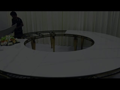 結婚式 ステンレス 鋼 金 岩板 リングテーブル 20 人以上